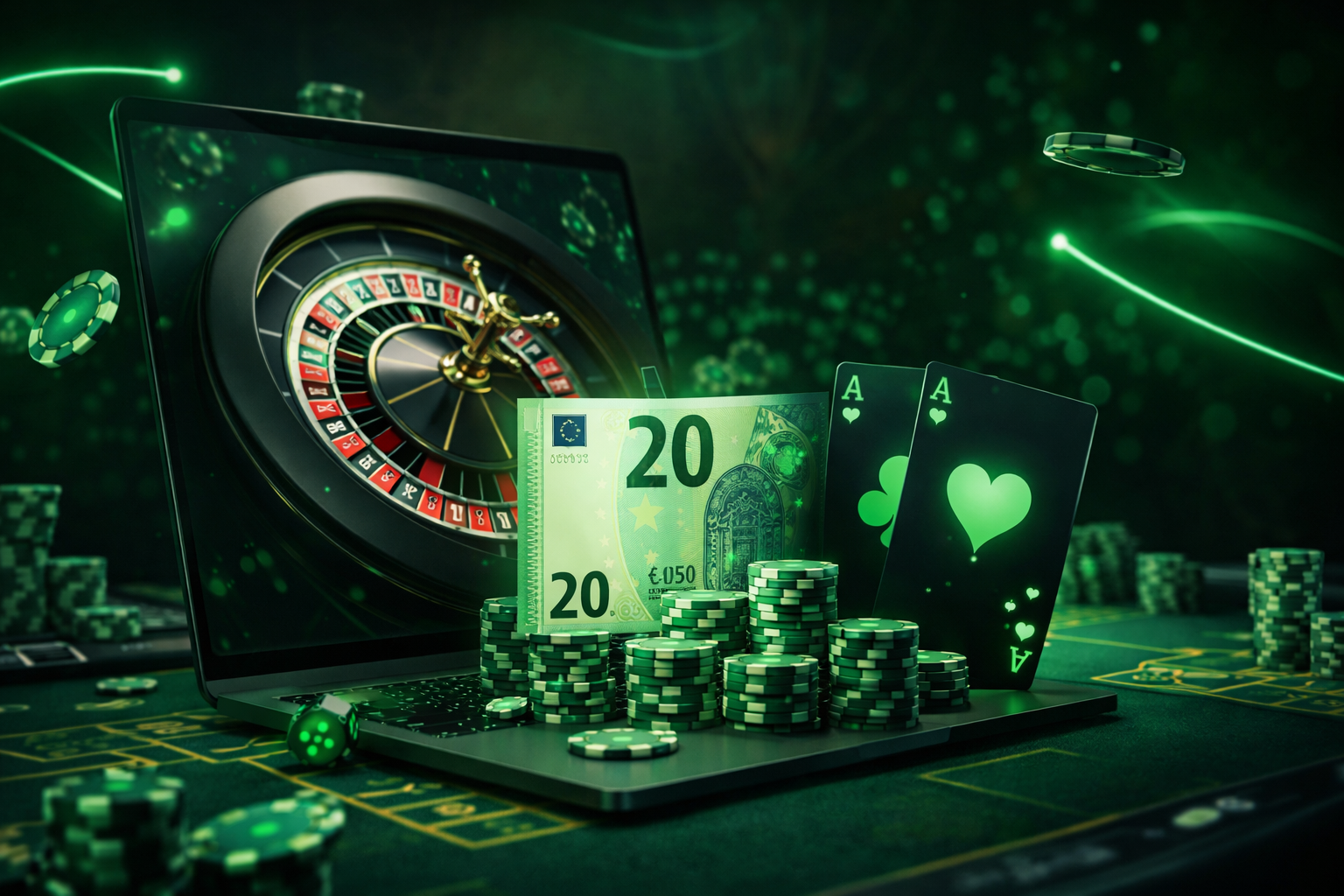 Kasína s vkladom 20 eur